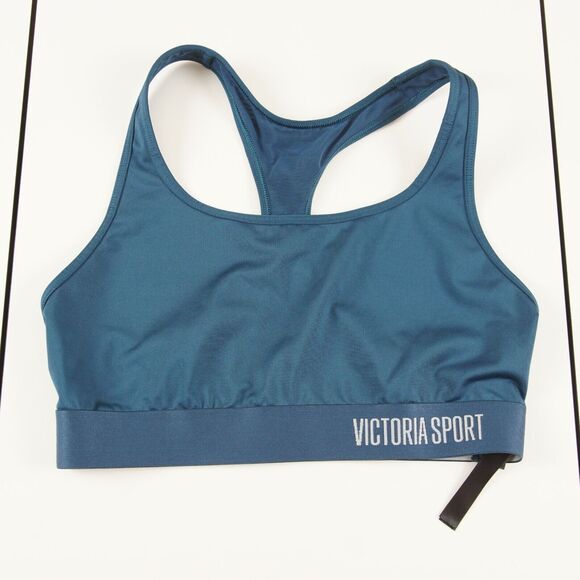 Victoria Secret Teal Sports Bra Womens Sz M - Picture 1 of 5